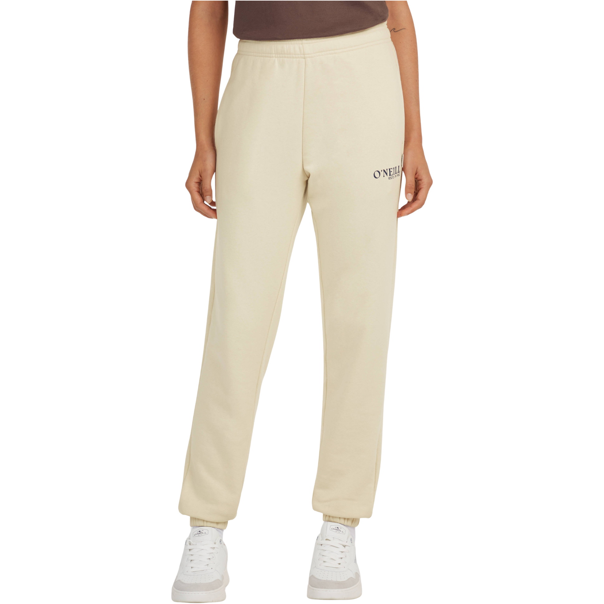 2026 O'Neill Womens Graphic Sweatpants 1550187 - Linen White